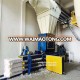 Semi-Automatic Horizontal cardboard  Baler machine cardboard compress machine