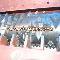 Scrap metal shredder machine for sale, Single shaft scrap e waste shredder machine