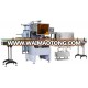 Bottle application shrink label machine