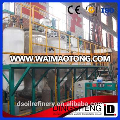 Dingsheng Brand mini edible vegetable oil refinery plant