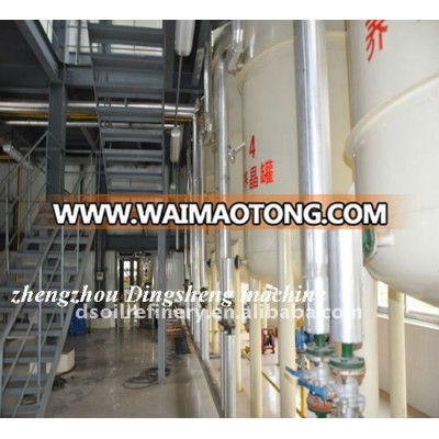 small scale edible oil refinery 1t/d