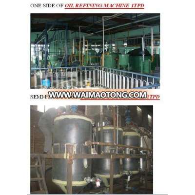 Advanced Palm Olein Edible Oil Refinery Machine