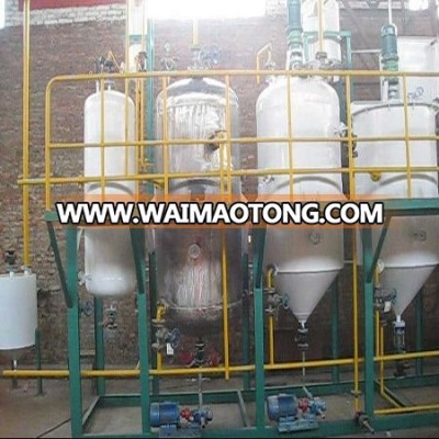 mini sunflower oil refinery equipment line