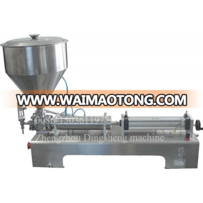 double-head automatic piston liquid filling machine