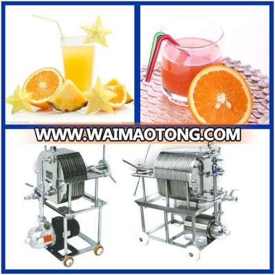 Plate and Frame Fruit Juice Filter /Wine filter/Water Filter