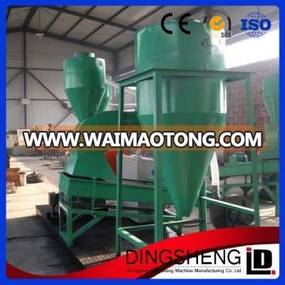 Manufacturer supplied scrap wire granulation machine