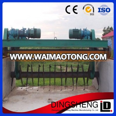 Stable Performance Slot Type Organic Fertilier Turner