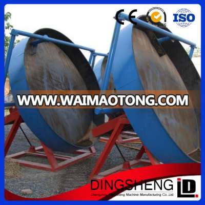 High capacity disc type fertilizer granulator