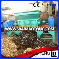 Good performance twin shaft scrap plastic shredder equipment