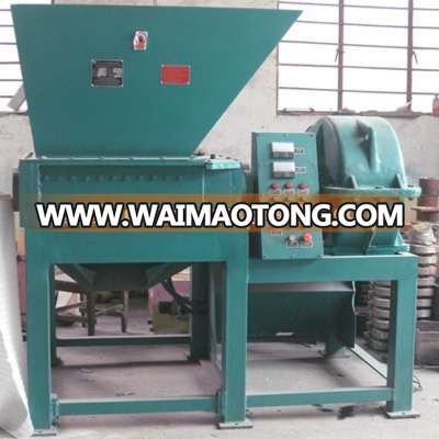 double shaft plastic shredder machine