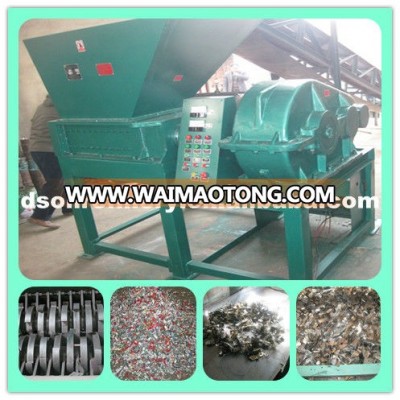 Roller waste tyre crusher/waste tyre shredder in hot sale