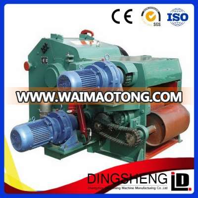 Electric wood chipper machine for timber