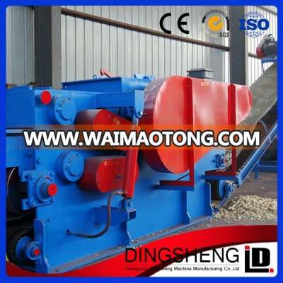 Firewood processing wood chipper machine