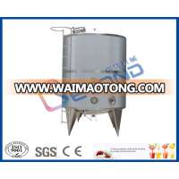 500-20000L milk cream storage tank/jacket tank