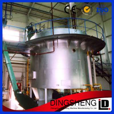 Continuous Running Rice Bran Cooking Oil Extraction Machine